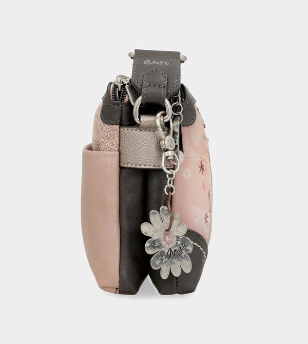 Torba Crossbody Anekke Peace & Love Pink 2-compartment | 9456RJZLM