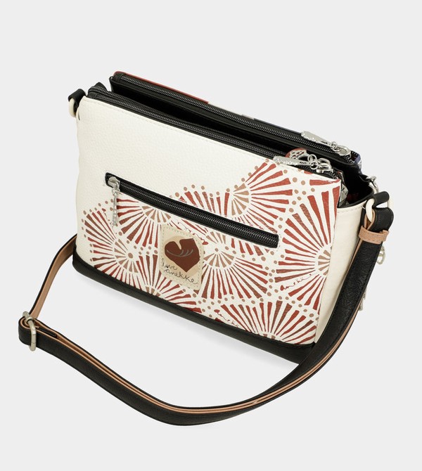 Torba Crossbody Anekke Printed With 3 Compartments Alma | 8179NQXJY