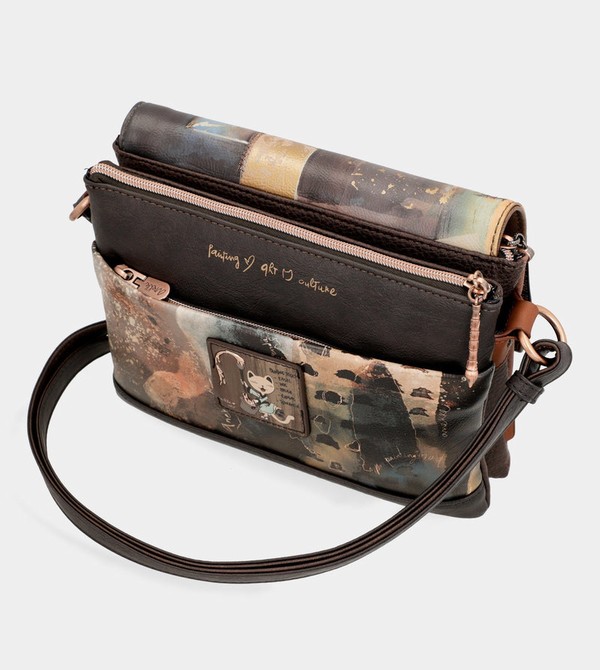 Torba Crossbody Anekke Shōen 3 Compartment Flap | 2539MTQFO
