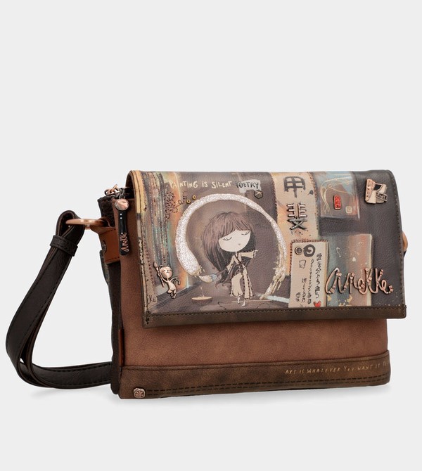 Torba Crossbody Anekke Shōen 3 Compartment Flap | 2539MTQFO