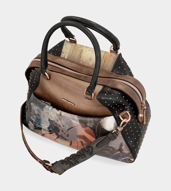 Torba Crossbody Anekke Shōen Large Black | 0167ATWXS