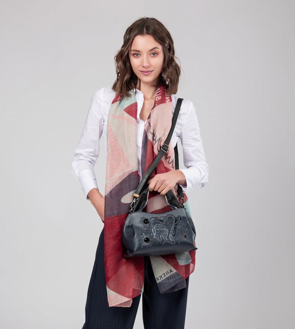 Torba Crossbody Anekke Studio Navy Blue 2-handle | 6485FZRKY