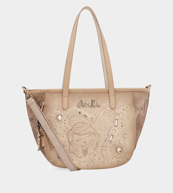 Torba Crossbody Anekke Studio Nude Large Shopper | 0593ESKVU