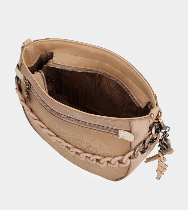 Torba Crossbody Anekke Studio Nude Oval | 8407OQHES