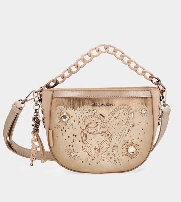 Torba Crossbody Anekke Studio Nude Oval | 8407OQHES