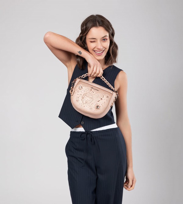 Torba Crossbody Anekke Studio Nude Oval | 8407OQHES