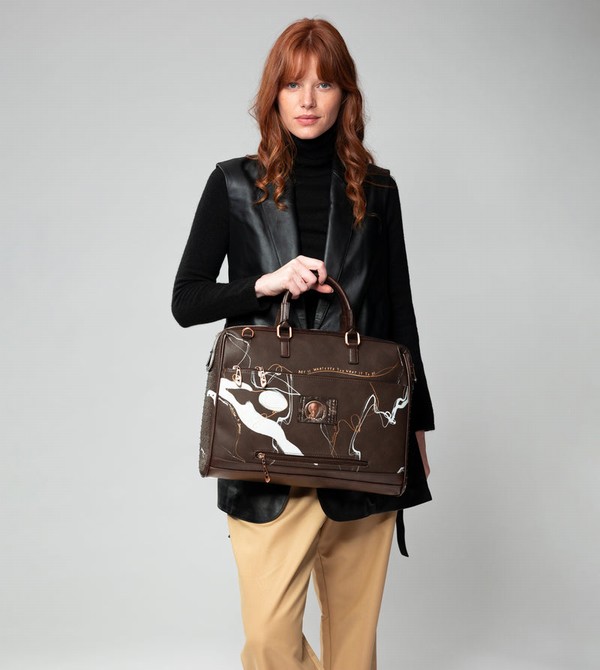 Torby Na Dokumenty Anekke Brown Briefcase Nature Shodō | 0492DVNMP