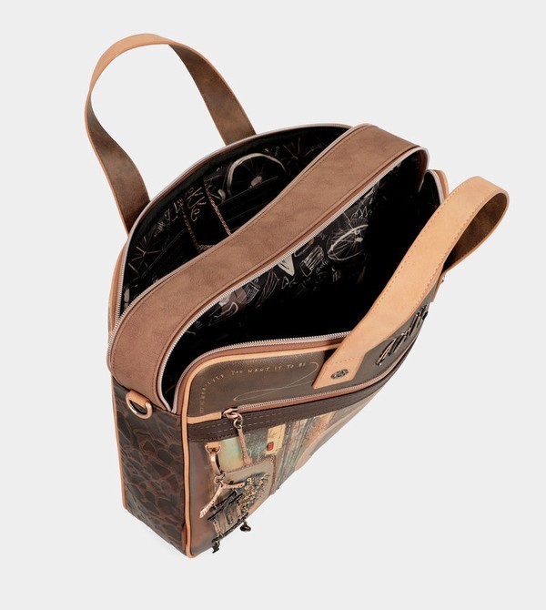 Torby Na Dokumenty Anekke Shōen Brown Document Holder | 6120MSZDB