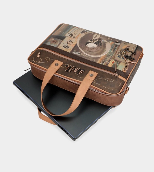 Torby Na Dokumenty Anekke Shōen Brown Document Holder | 6120MSZDB