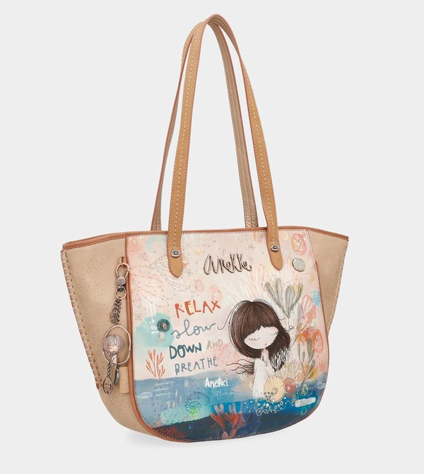 Torby Przez Ramię Anekke Mediterranean Oval Shopper | 5248ZRYJW