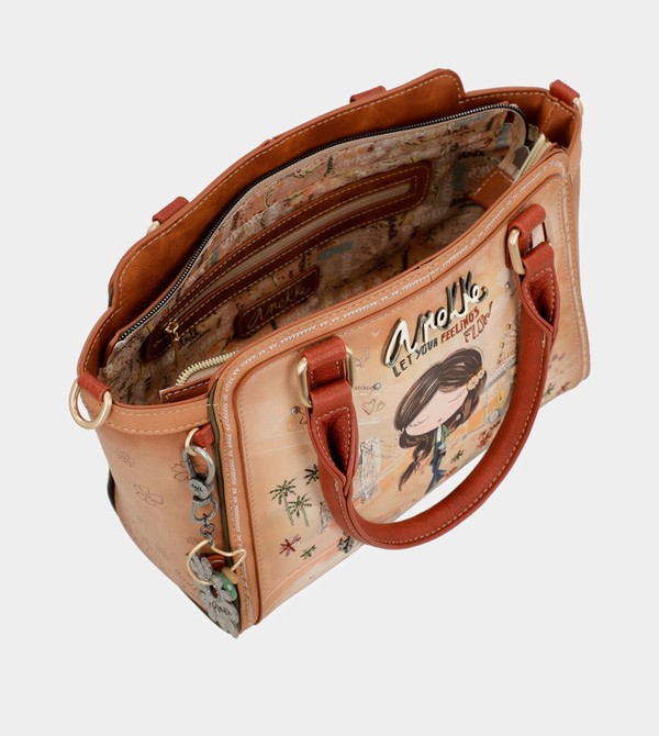Torby Przez Ramię Anekke Peace & Love Camel Bowling | 3805ABHOP