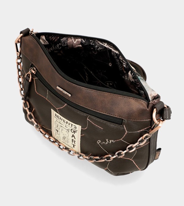 Torby Przez Ramię Anekke Shōen Padded With Metallic | 1603KQCHZ