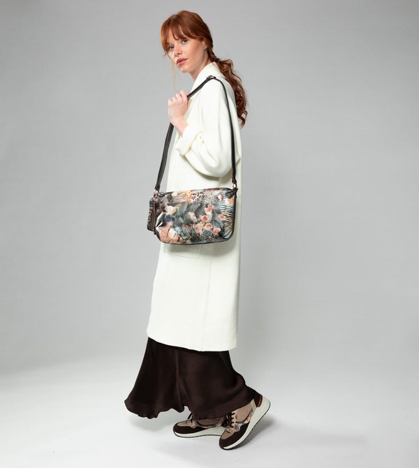 Torby Przez Ramię Anekke Shōen Padded With Metallic | 1603KQCHZ