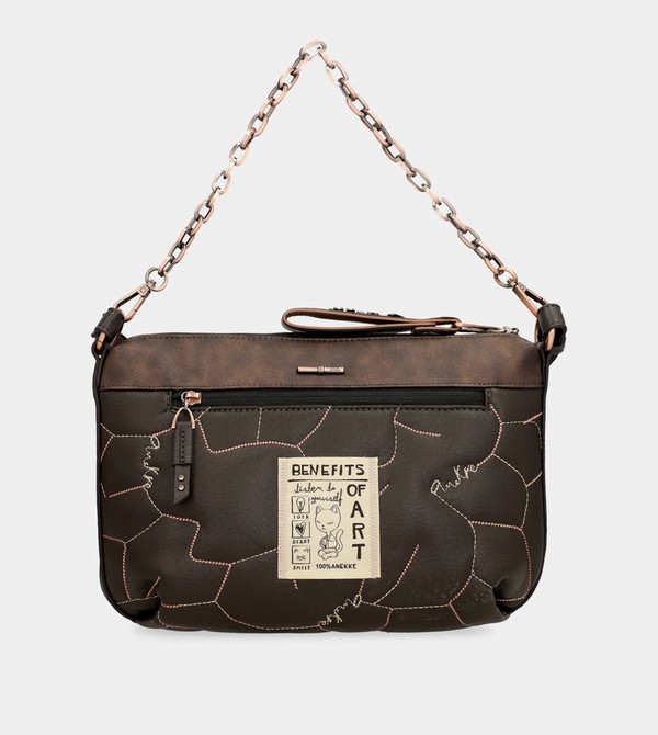 Torby Przez Ramię Anekke Shōen Padded With Metallic | 1603KQCHZ