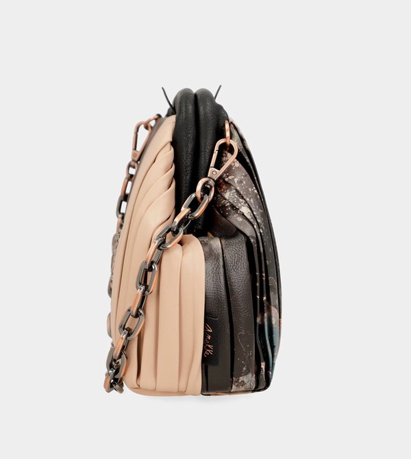 Torby Przez Ramię Anekke Shōen Palette Pleated Bowler | 1069BUQAY