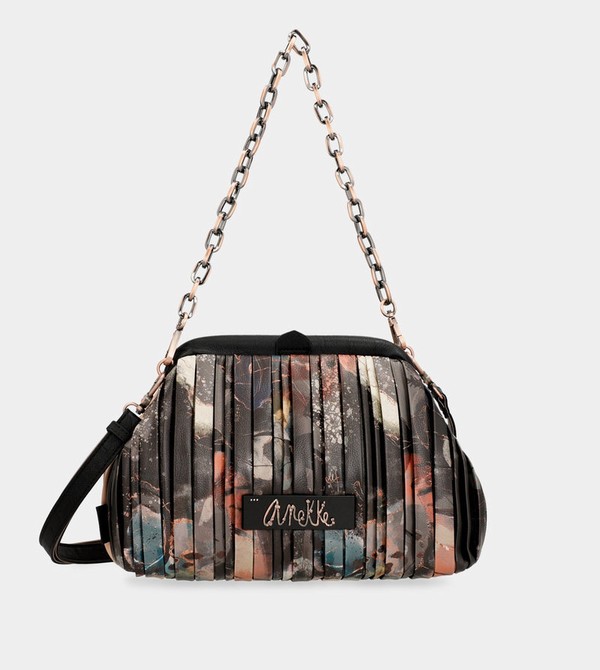 Torby Przez Ramię Anekke Shōen Palette Pleated Bowler | 1069BUQAY