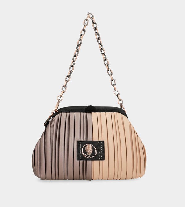 Torby Przez Ramię Anekke Shōen Palette Pleated Bowler | 1069BUQAY