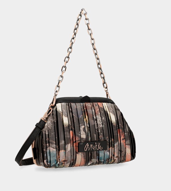 Torby Przez Ramię Anekke Shōen Palette Pleated Bowler | 1069BUQAY