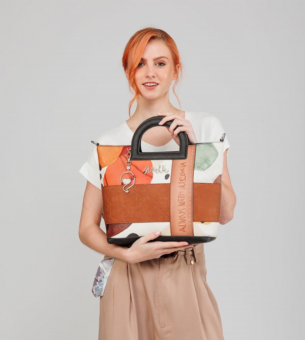 Torby Tote Anekke Handbag With Crossbody Strap Alma | 7936GEIHR