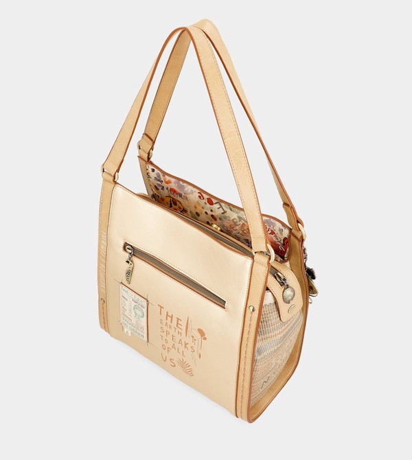 Torby Tote Anekke Nature Pachamama Golden | 8260DECFT