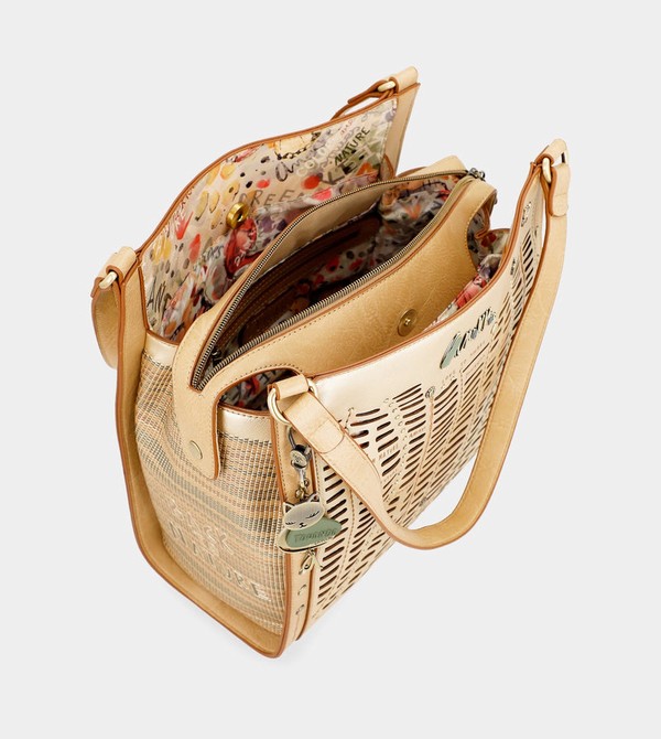Torby Tote Anekke Nature Pachamama Golden | 8260DECFT