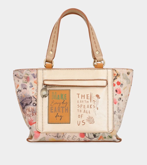 Torby Tote Anekke Nature Pachamama Golden | 6413VMZKP