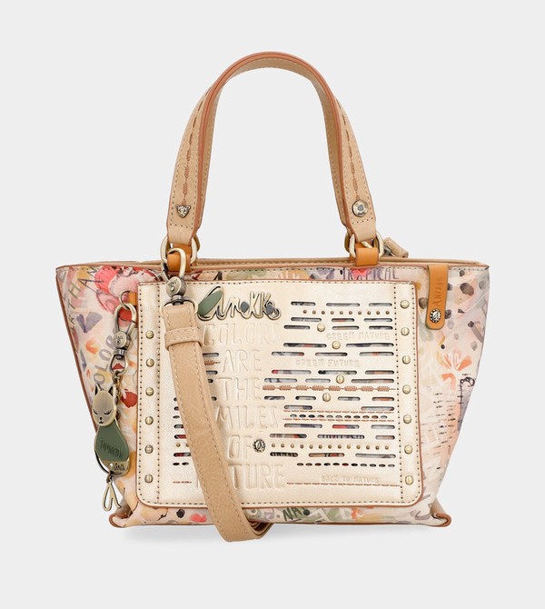 Torby Tote Anekke Nature Pachamama Golden | 6413VMZKP