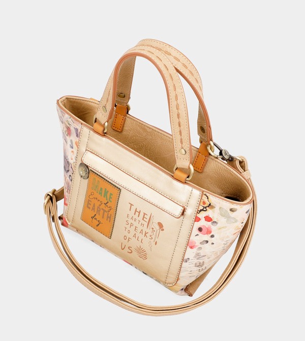 Torby Tote Anekke Nature Pachamama Golden | 6413VMZKP