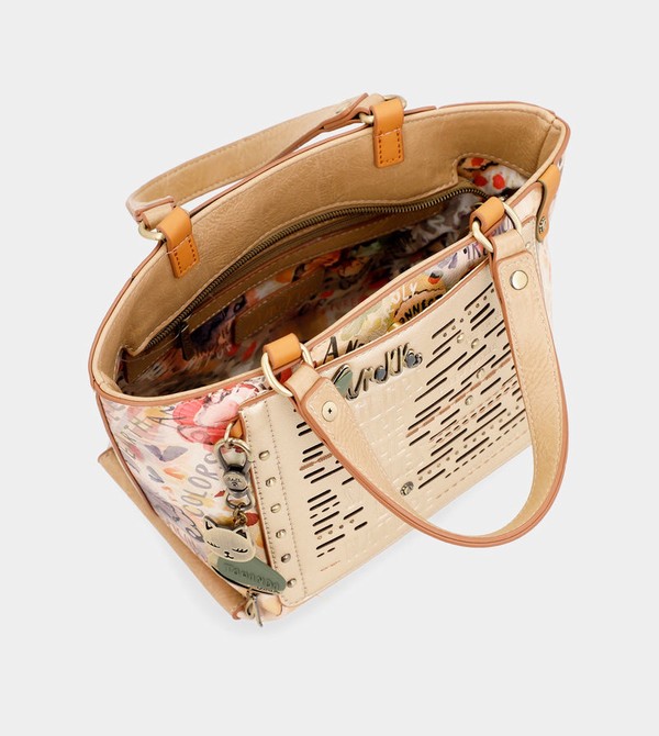 Torby Tote Anekke Nature Pachamama Golden | 6413VMZKP