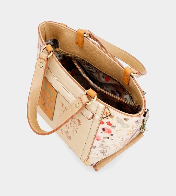 Torby Tote Anekke Nature Pachamama Golden | 6413VMZKP