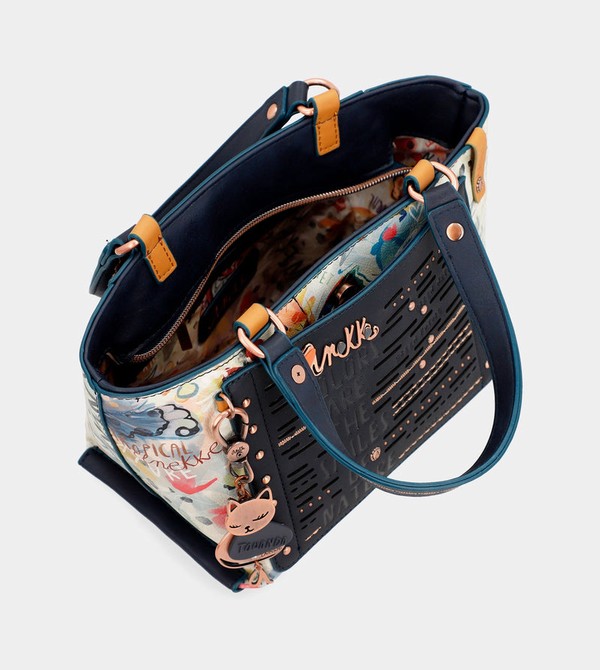 Torby Tote Anekke Nature Pachamama Navy Blue | 4609AYRHG
