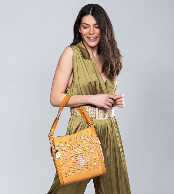 Torby Tote Anekke Nature Pachamama Ochre | 2975TKCRP
