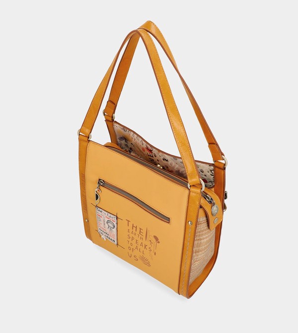 Torby Tote Anekke Nature Pachamama Ochre | 2975TKCRP