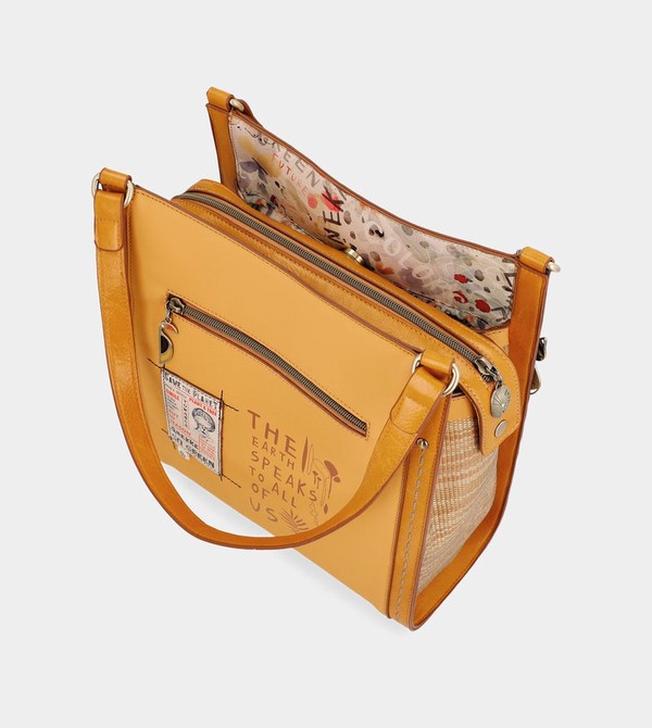 Torby Tote Anekke Nature Pachamama Ochre | 2975TKCRP