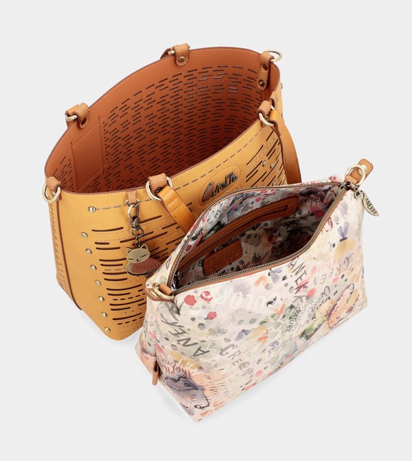 Torby Tote Anekke Nature Pachamama Ochre Large | 4516BUVMA
