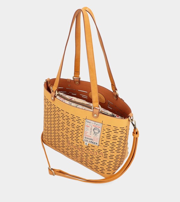 Torby Tote Anekke Nature Pachamama Ochre Large | 4516BUVMA