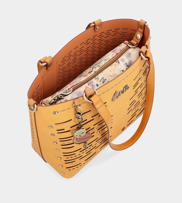 Torby Tote Anekke Nature Pachamama Ochre Large | 4516BUVMA