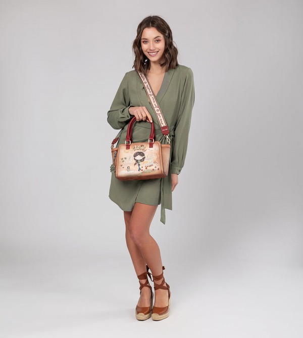 Torby Tote Anekke Peace & Love Camel Bowling | 7821TOCKU