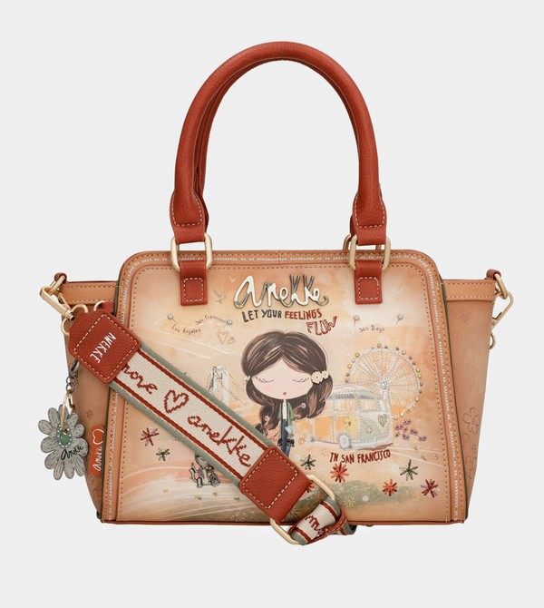 Torby Tote Anekke Peace & Love Camel Bowling | 7821TOCKU
