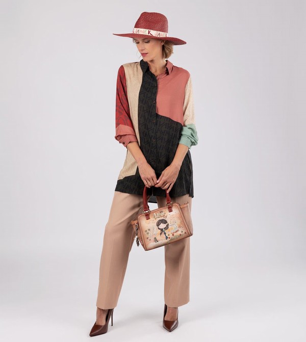 Torby Tote Anekke Peace & Love Camel Bowling | 7821TOCKU