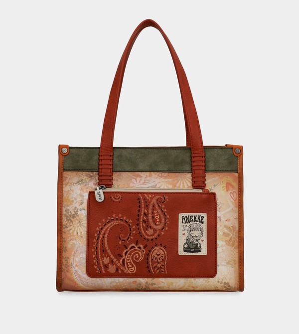 Torby Tote Anekke Peace & Love Camel | 6312LJBFC