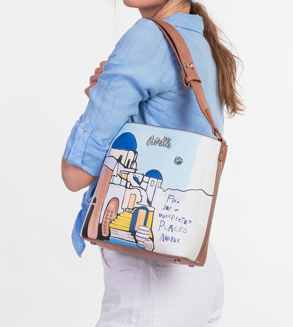 Torby Tote Anekke Sunrise Back Pocket | 8453UXWLV