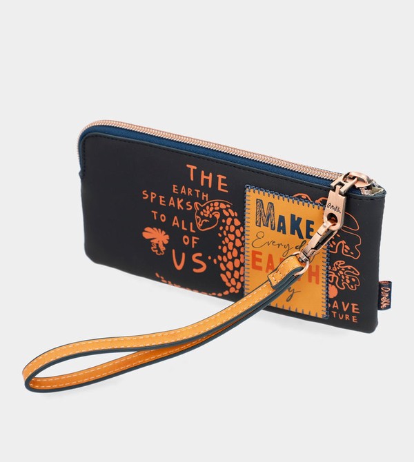 Torebka Anekke Navy Blue Rfid Nature Pachamama | 7503QBWUK