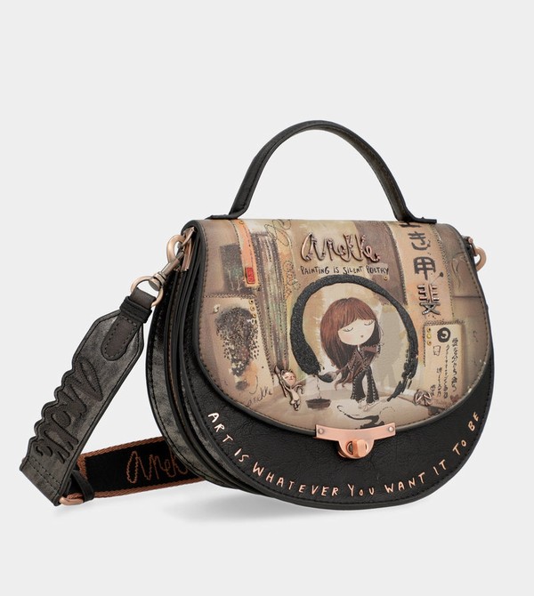 Torebka Anekke Shōen Oval With Flap | 5470ZTHYS